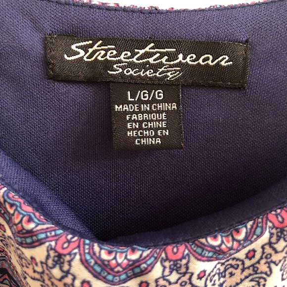 Streetwear Society Boho Print Bubble Cami - Picture 5 of 9